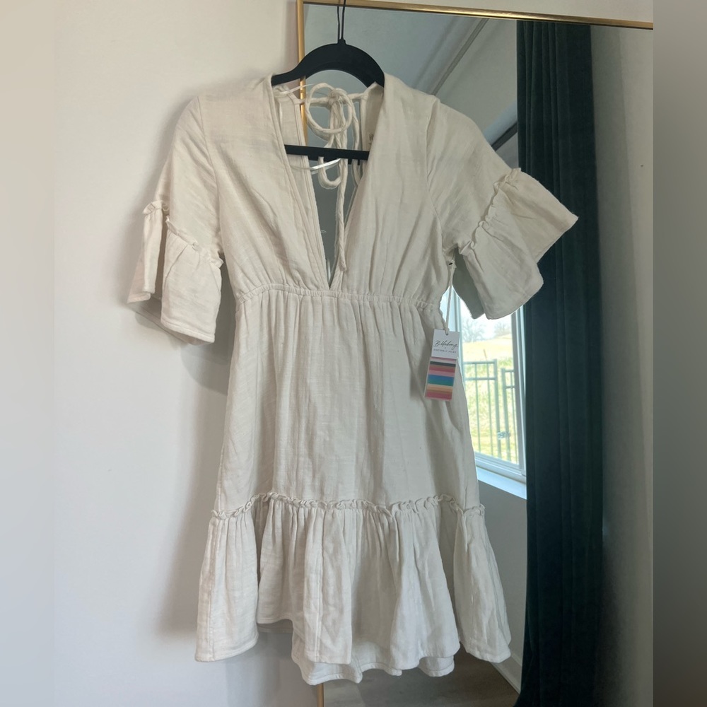 BILLABONG X SINCERELY JULES - White Lovers Wish dress NWT